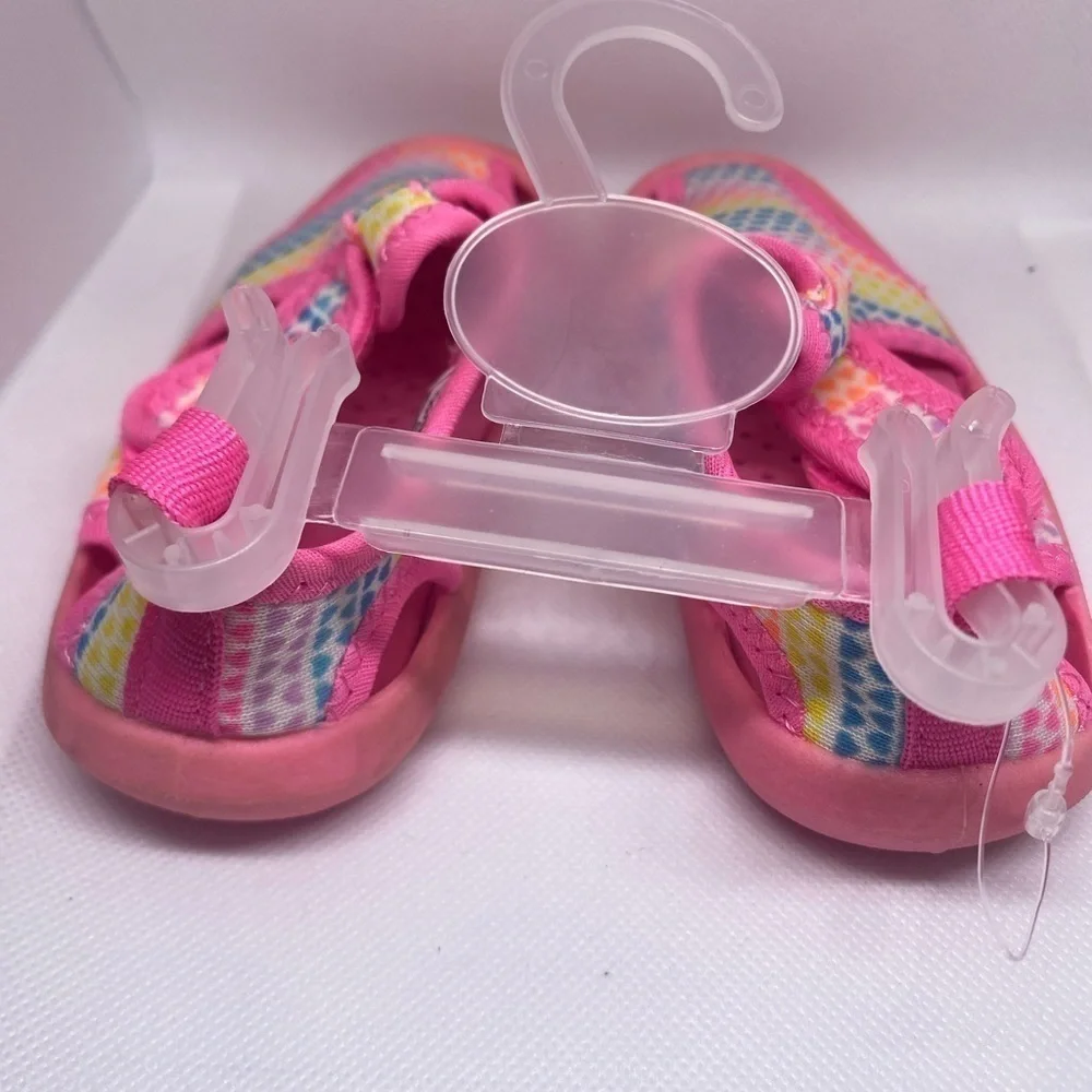 OshKosh B'gosh Aquatic 4 (TD) Multicolor Toddler Girl's Sandals - Size 7 New